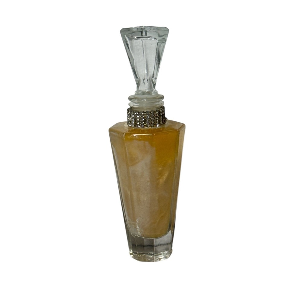 Lady Primrose Tryst Kiss‎ Bathing Gel Crystal Decanter Tall Rare Vtg